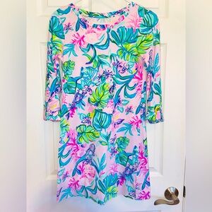 Lilly Pulitzer Linden Dress in Amethyst Mermaid In The Shade